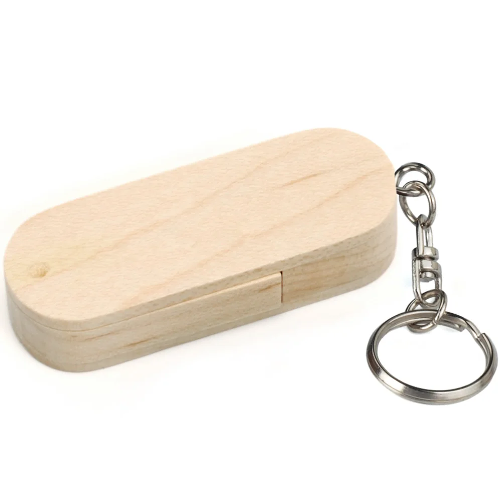 LEIZHAN USB карта памяти Флеш накопитель 32 ГБ Woonden флеш брелок 64 Гб Флешка 16 8 usb ключ 4