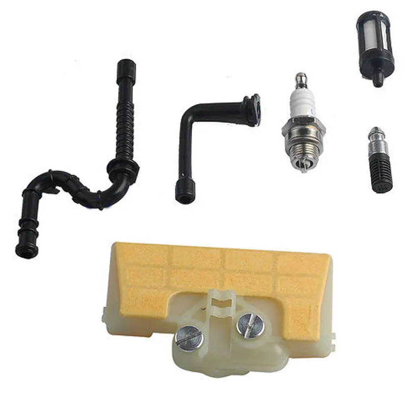 AIR FUEL OIL LINE FILTER SPARK PLUG FOR STIHL MS290 MS310 MS390 029 W ...