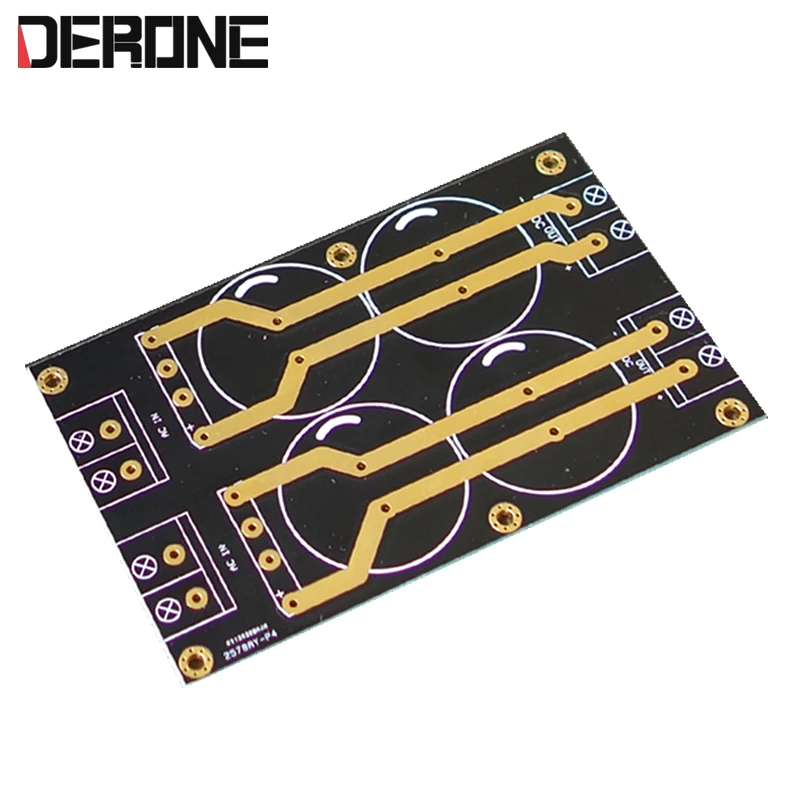 1 шт. двойной мост выпрямитель PCB 2 полосный выпрямительный фильтр для усилителя