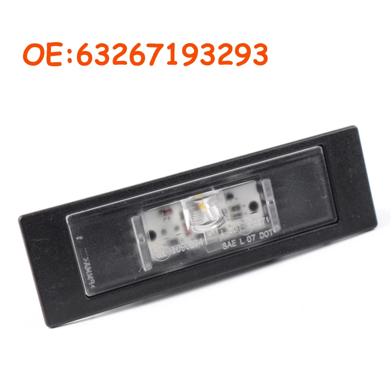OEM 63267193293 для BMW E82 E90 E92 F30 M E70 X5 E71 X6 E39 E60 Автомобильный светодиодный номерной знак |
