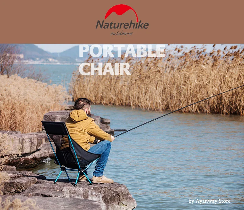 Naturehike NH17Y010-Z открытый складной стул с высокой спинкой для пикника рыболовный стул складывающийся пляжный стул портативный стул для кемпинга