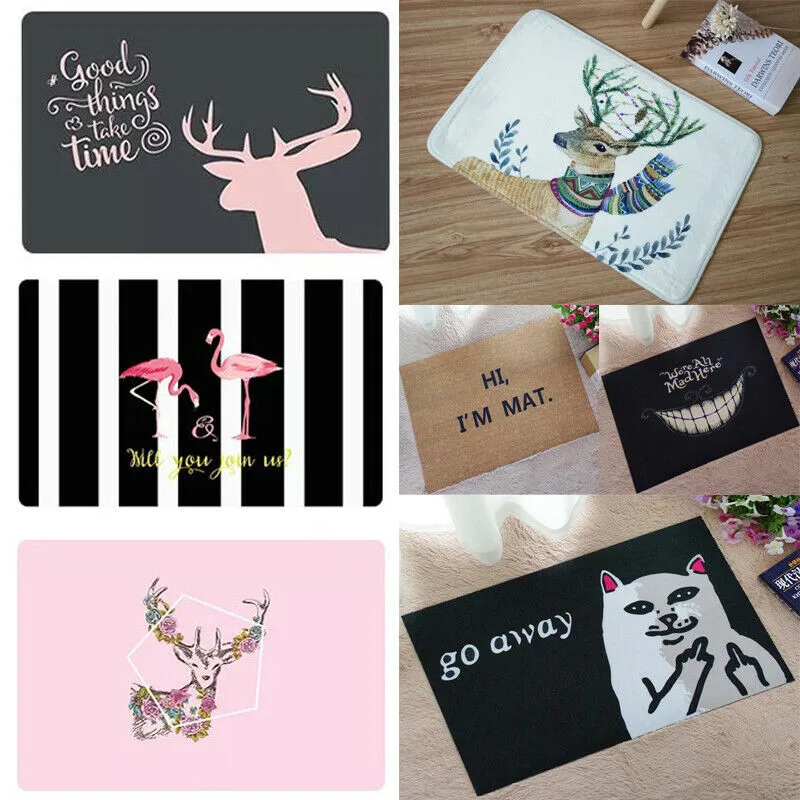 40x60 см Противоскользящие коврики Нескользящие мохнатый ковер для столовой пол дверной коврик Home Спальня 9 видов стилей