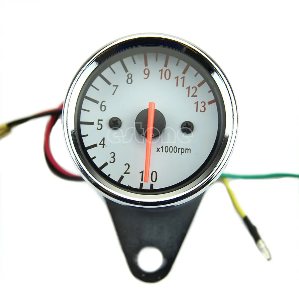 Универсальный Аналоговый тахометр Mechanica 13000RPM для мотоцикла|analog tachometer|scooter