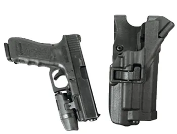 

Tactical Hunting Airsoft Level 3 Light Bearing Holster GL 17,18,19,30,31 Waist Belt Pistol Holster Military Hunting Accessories