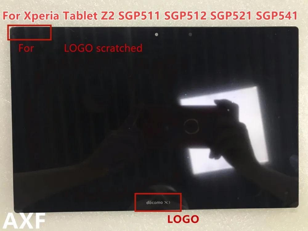 New Genuine Black LCD Screen Display For Sony Xperia Tablet Z2 SGP511 SGP512 SGP521 SGP541 Touch