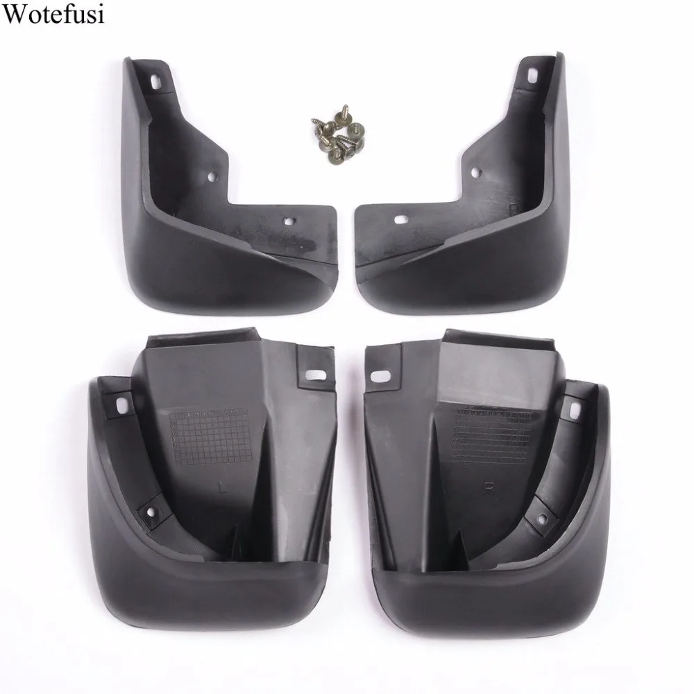 Wotefusi Front & Rear Mud Flaps Splash Guard Mudguards Fit For Honda 2003 2007 04 05 06 Accord