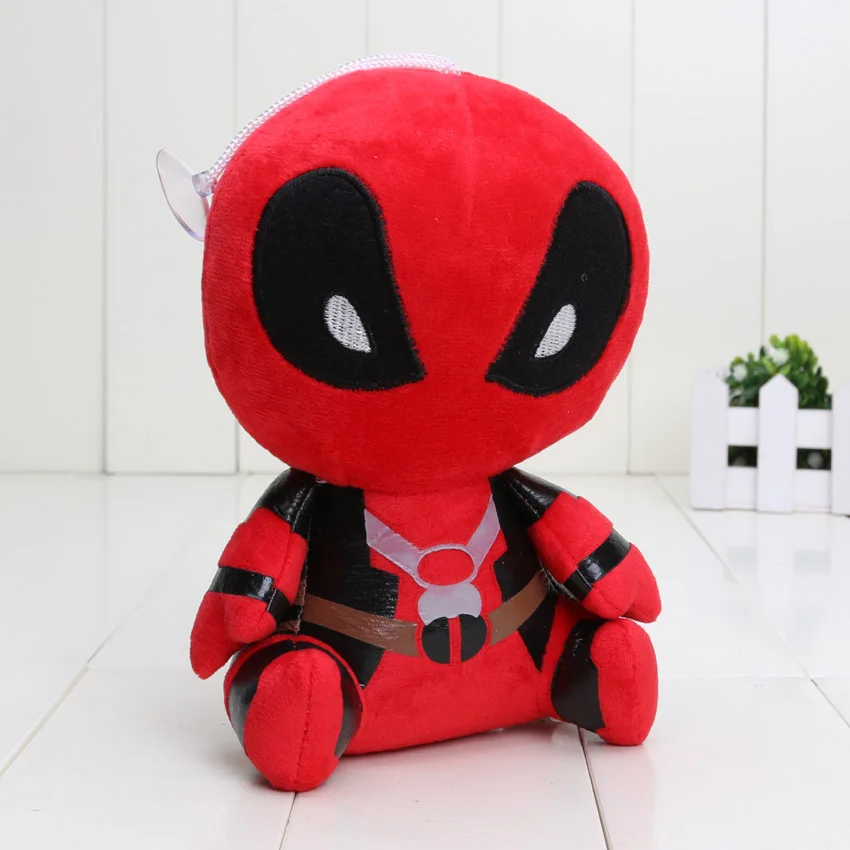 

18CM Movie Deadpool Spiderman Plush Doll Toy Dolls Brinquedo Kids Toys Gift