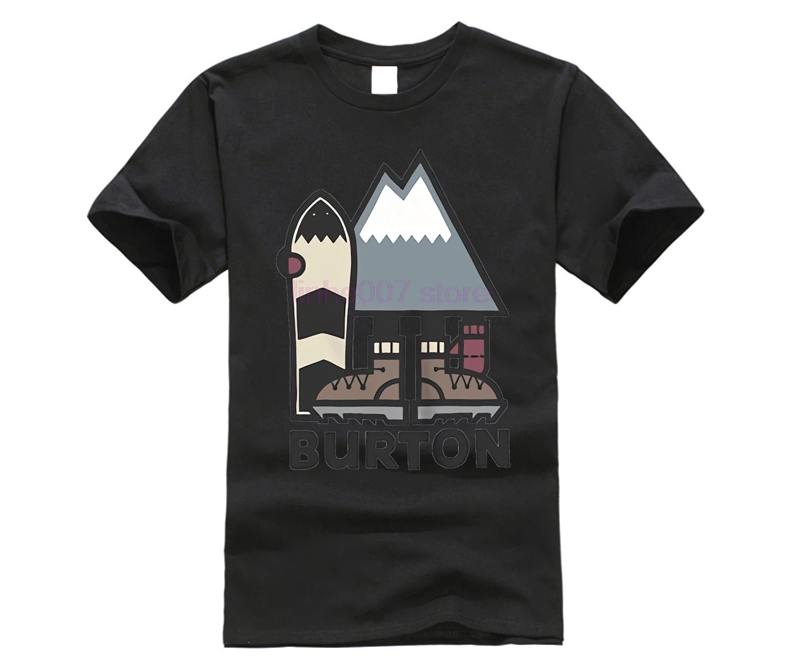 

Burton Snowboards Hipster Tees Summer Mens T Shirt