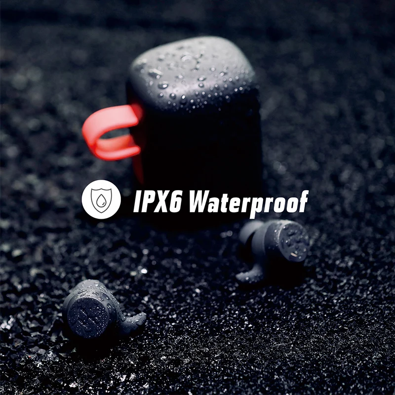HAVIT TWS Bluetooth Earphone Wireless Sport Earphone IPX6 Touch Screen Panel Earbuds With Microphon