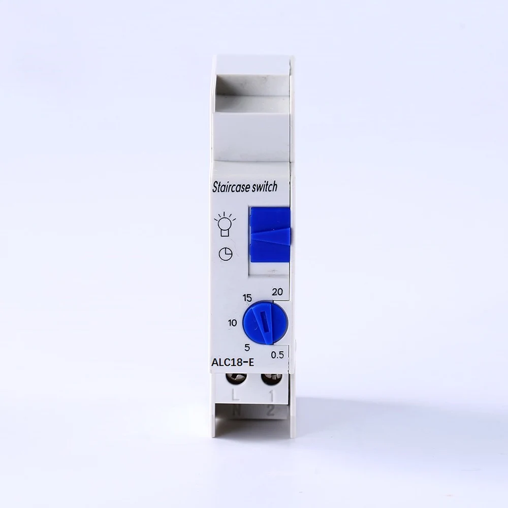 

ALC18-E 20 Minunutes Overload Protection Staircase Din Rail Time Switch