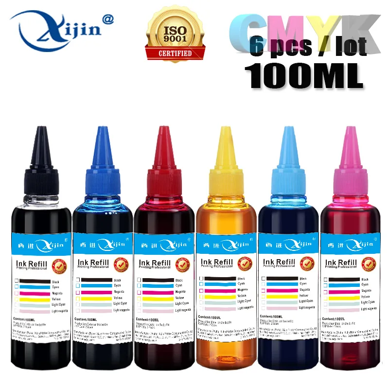 XIJIN 600 мл T0481 чернилами Совместимо для Stylus Photo R200 R220 R300 R320 принтеры наливные чернила