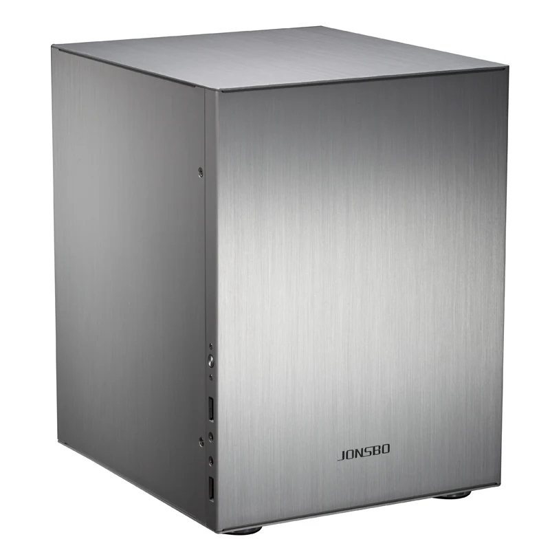 Jonsbo C2 C2S настольный мини ПК корпус компьютерный из алюминиевого сплава HTPC чехол USB