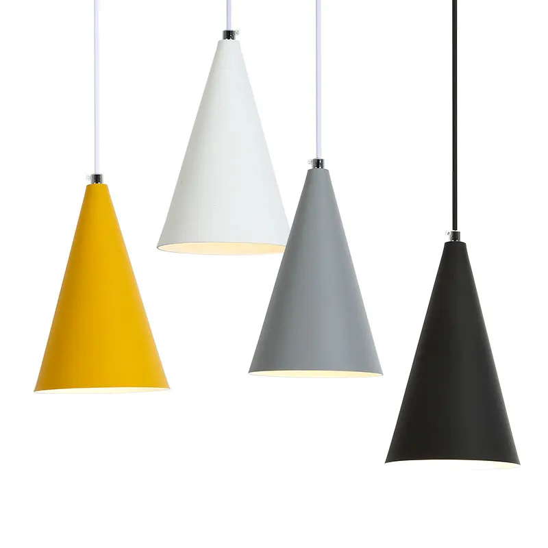 

Pendant Lights Lustres Abajur Pendant Lamp Luminaire Hanglamp Aluminum lamp shade Luminaire Dining Room Lights For Home Lighting