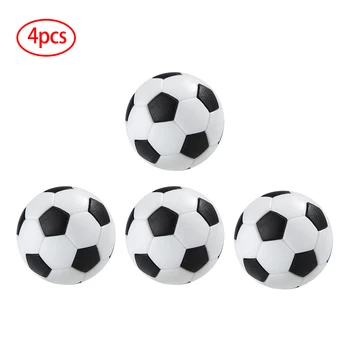 

4 PCS Plastic Table Football Traditional Pattern Design Encapsulation Process Never Fades Indoor Game Kid Play Toy