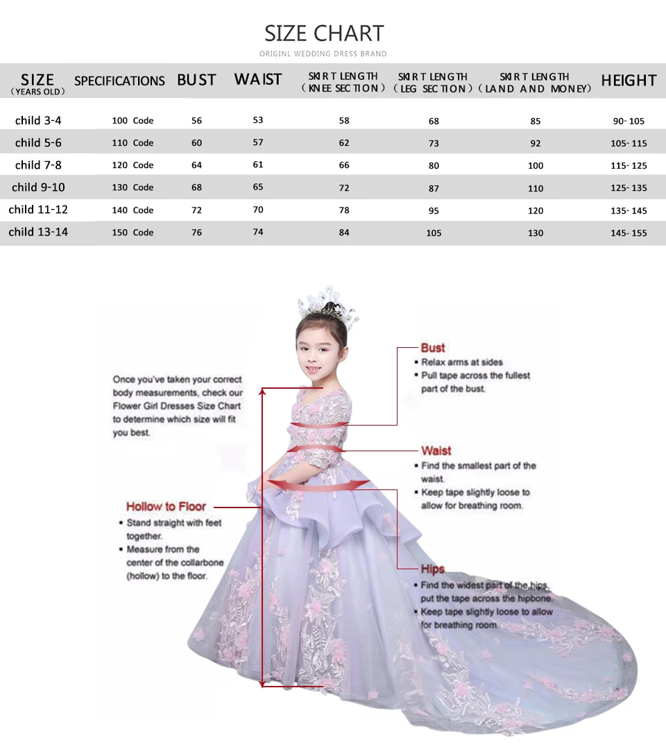 2018-Cute-O-Neck-Flower-Girl-Dresses-For-Weddings-Half-Sleeve-Appliques-Ball-Gown-For-Girls