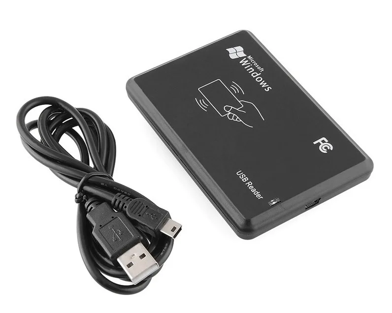10 шт./Лот Новый USB RFID ID Бесконтактный считыватель смарт карт EM4001 EM4100 Windows|card reader