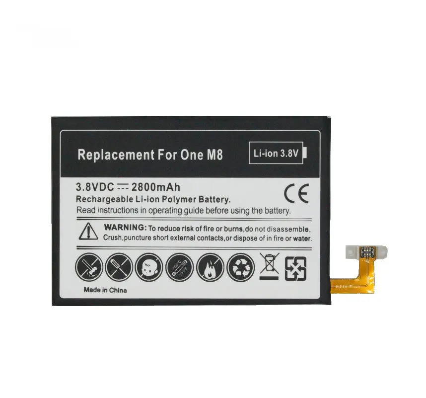 Ciszean 1x2800mAh B0P6B100 BOP6B100 Сменный аккумулятор для HTC ONE 2 M8 Ace M8x One Max plus W8 E8 M8T M8W|battery for|battery