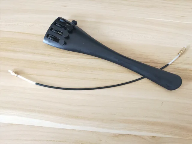 1 PC Quality Carbon Cello Tail Piece with 1 PC Nylon Cello Tail Gut from 1/4 1/2 3/4 to 4/4