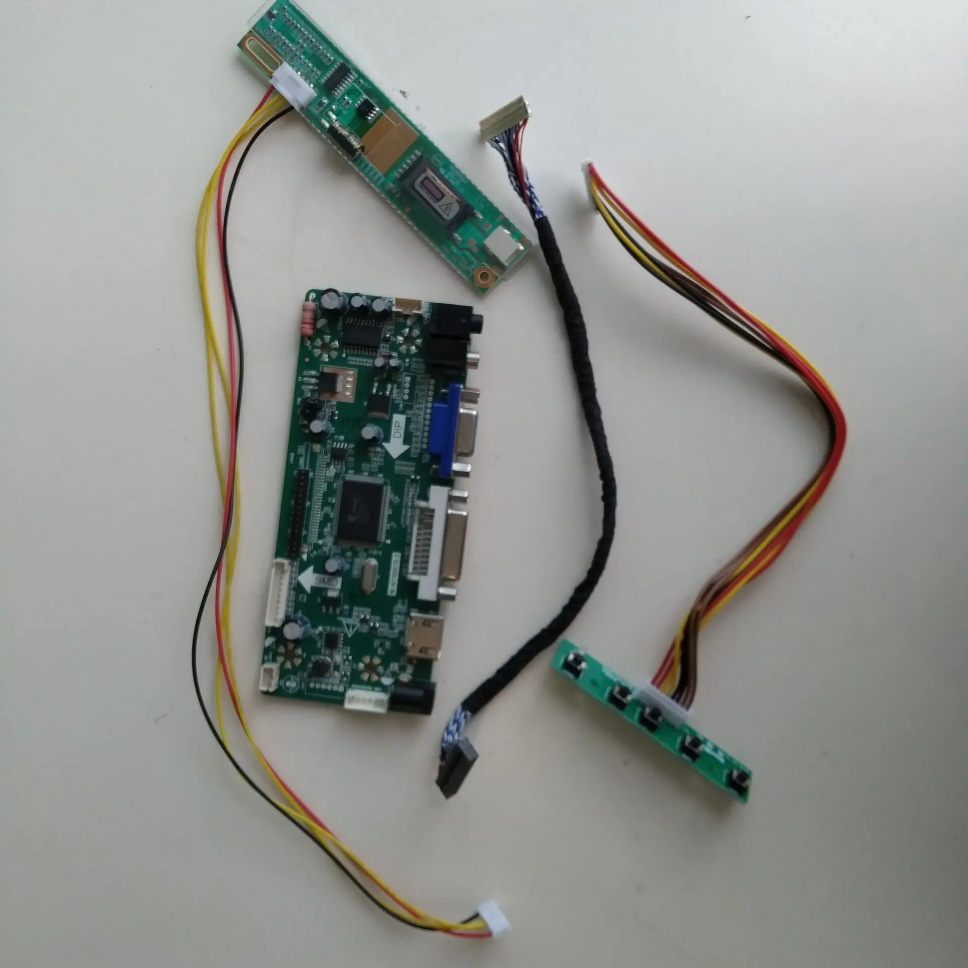 NT68676(HDMI+DVI+VGA) LCD Controller driver Board kit For 30pin M220Z1-P03/P06 M220Z1-P0A 1680X1050 panel Screen | Компьютеры и офис