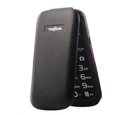 black Флип spainish дешевые senior magic voice E1190A мобильный телефон gsm кнопочный сотовый телефон Русский телефон - Цвет: black