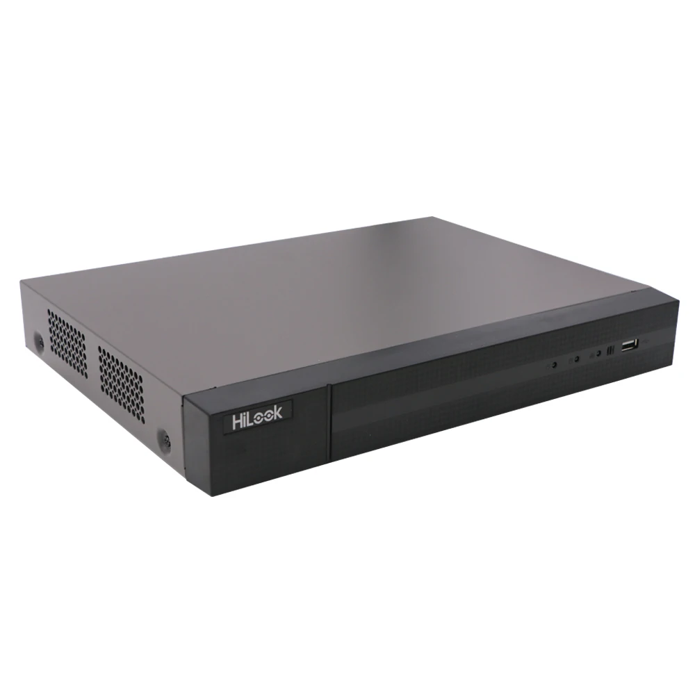 HiLook CCTV система Onvif 4CH POE NVR-104MH-C/4 P Hikvision Plug& Play 4 канала 4K PoE NVR 1 SATA VCA Обнаружение