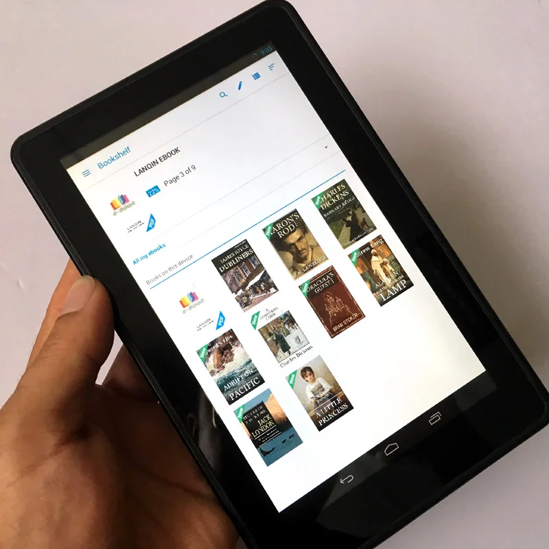 7inch touch Screen EBook Reader Multifunction Features wireless WiFi
