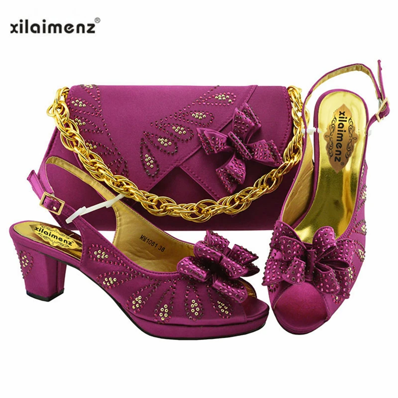 magenta color heels