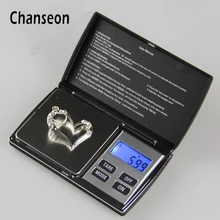 Chanseon 300 г x 0,01 г точные цифровые весы для золота стерлингового серебра ювелирные весы 0,01 Карманный Баланс электронная Удобная шкала