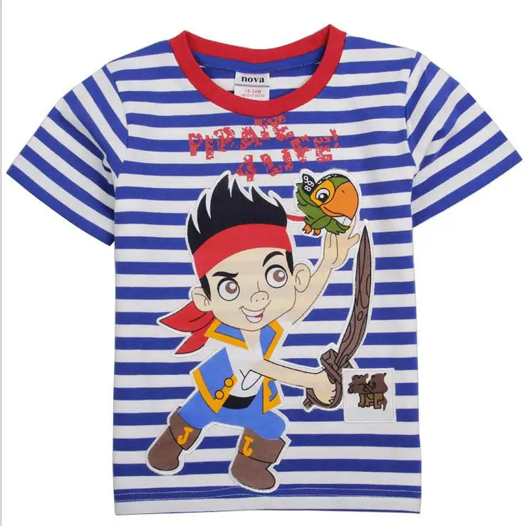 Nova kids T shirt Clothes Kids Baby Jake And The Neverland Pirates