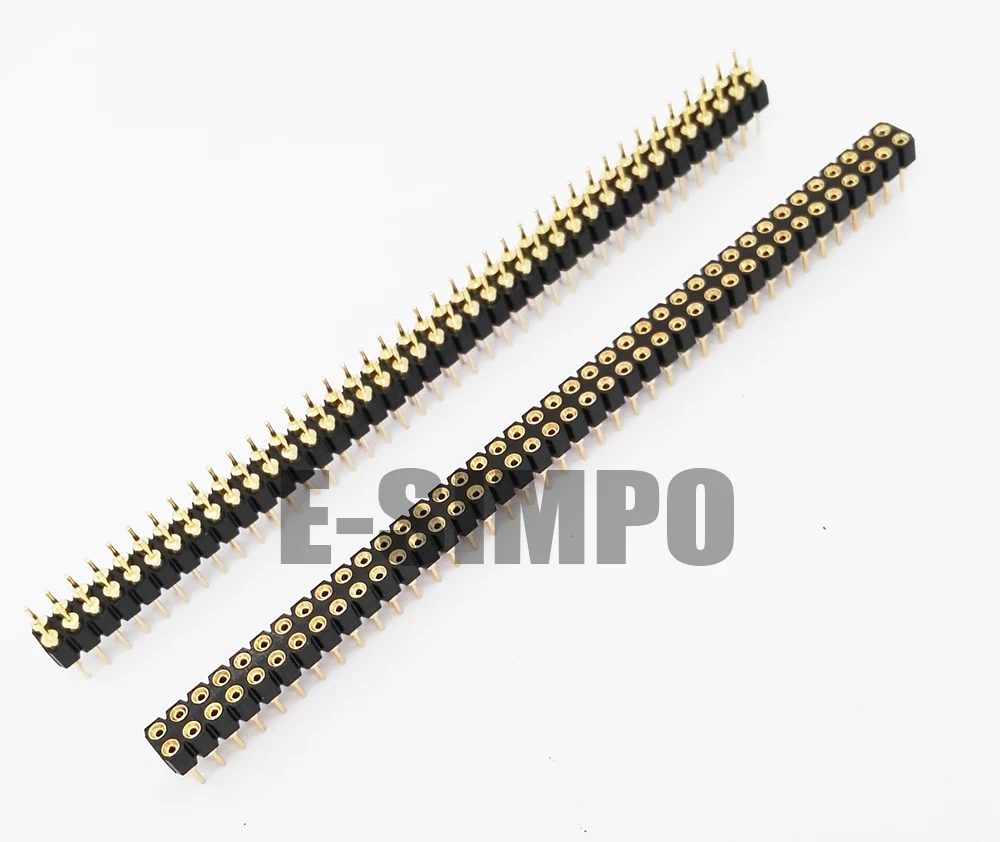 J2125 2X40P Hole Pin Header+Hole Female Header