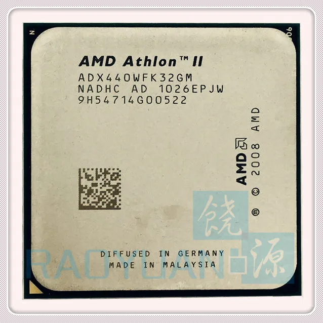 

AMD Athlon II X3 440 X3-440 3GHz Triple-Core CPU Processor ADX440WFK32GM Socket AM3 938PIN