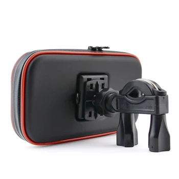 

Motorcycle Phone Holder Support Mobile Moto Bicycle Stand For iPhone Smart Phones Bike Holder Waterproof Bag Stand GPS