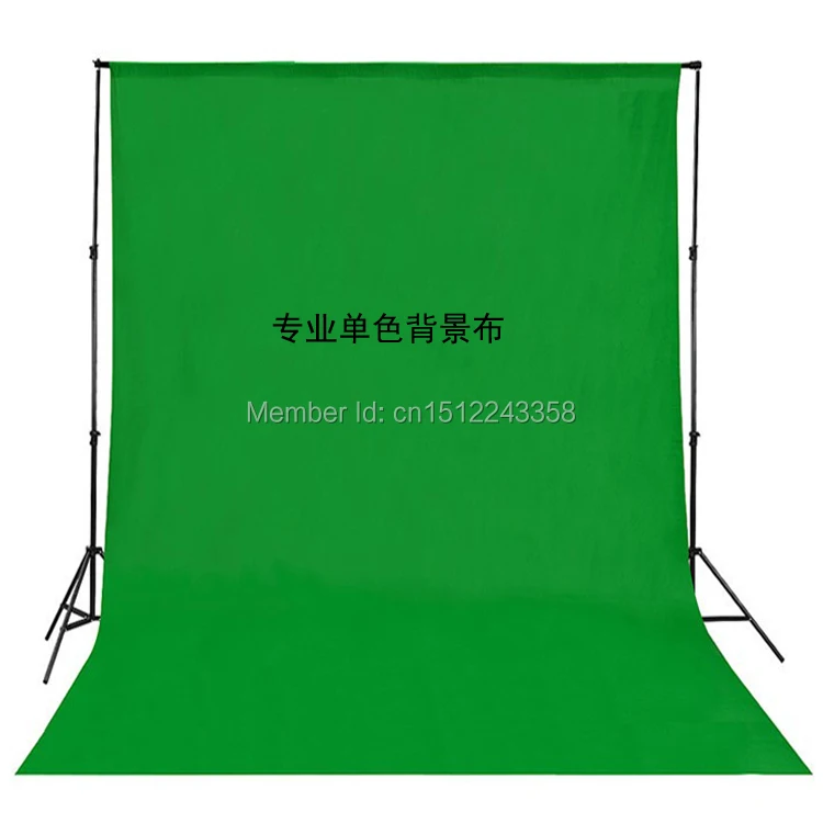 

Solid color Muslin background Photography Studio Screen Backdrops Cotton Chromakey screen cloth backdrop PS Cutout Green10x20 FT
