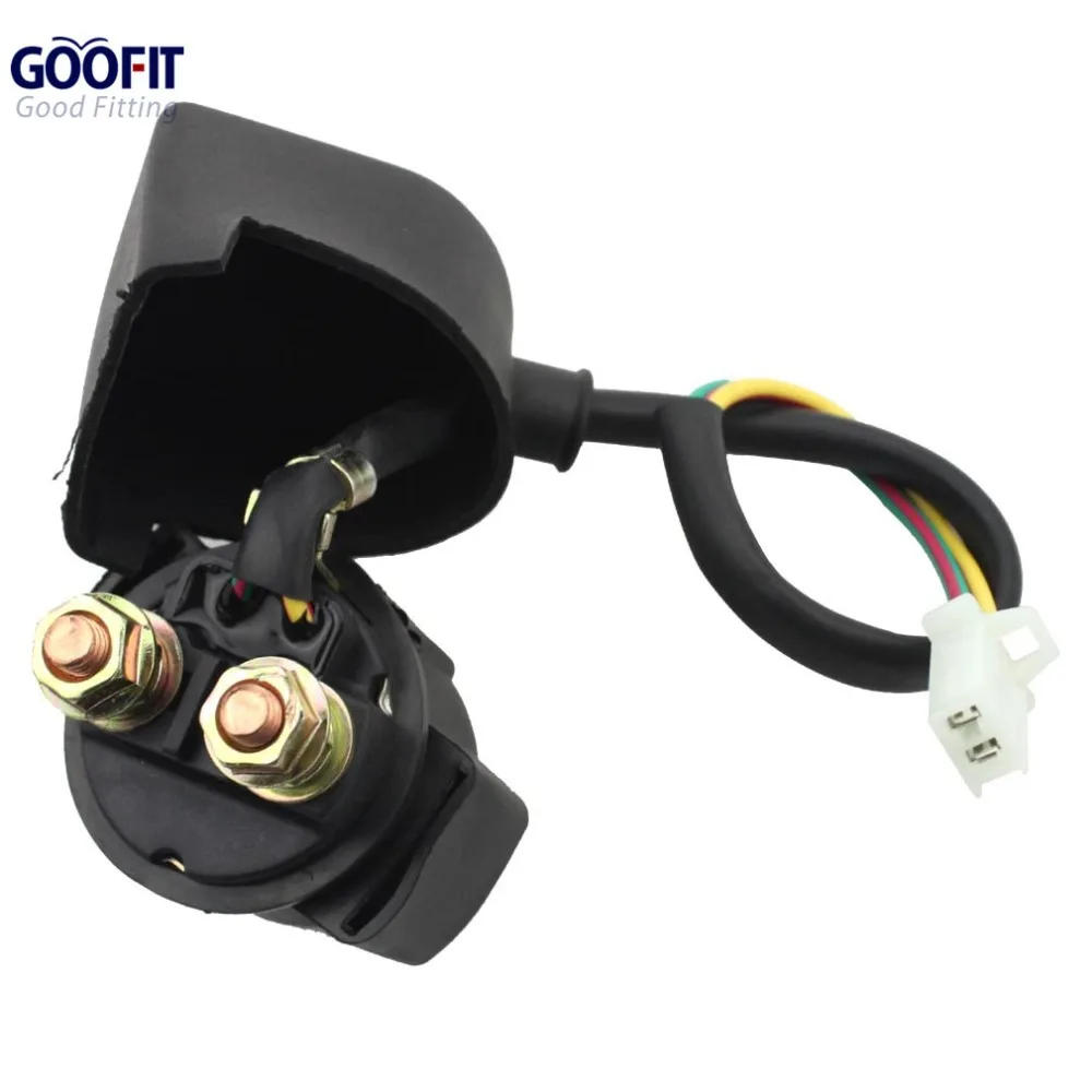 

Relay with Cap for Motorcycle ATV Scooter Dirt Bike Go Kart Pit Bike 4 Wheeler Quad Bikes Dune Buggy H056-004