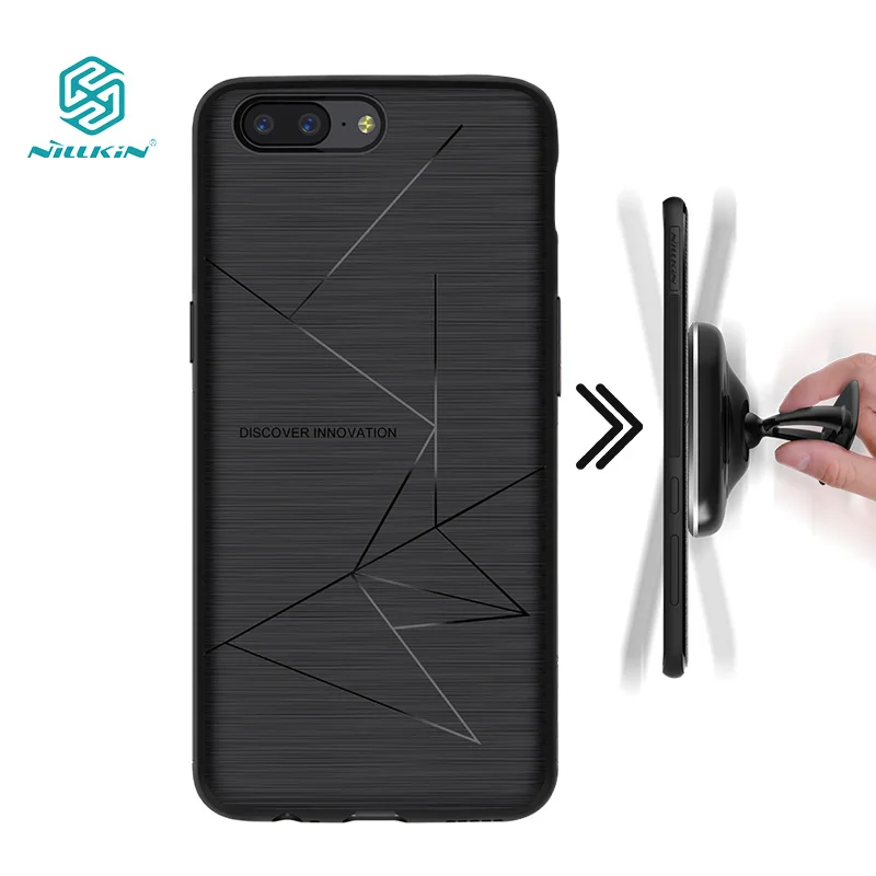 Чехол-накладка NILLKIN one plus 5 + приемник QI для беспроводной зарядки приемника
