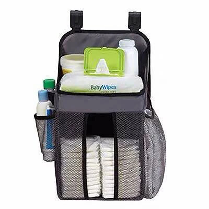 Saco de Fraldas Organizador de Cabeceira de Armazenamento Armazenamento de Fraldas Bebê Berço Cama Infantil Pendurado Saco Portátil à Prova d' Água de Fraldas Berço Cama 6 Bebê berço cama das crianças pendurado saco