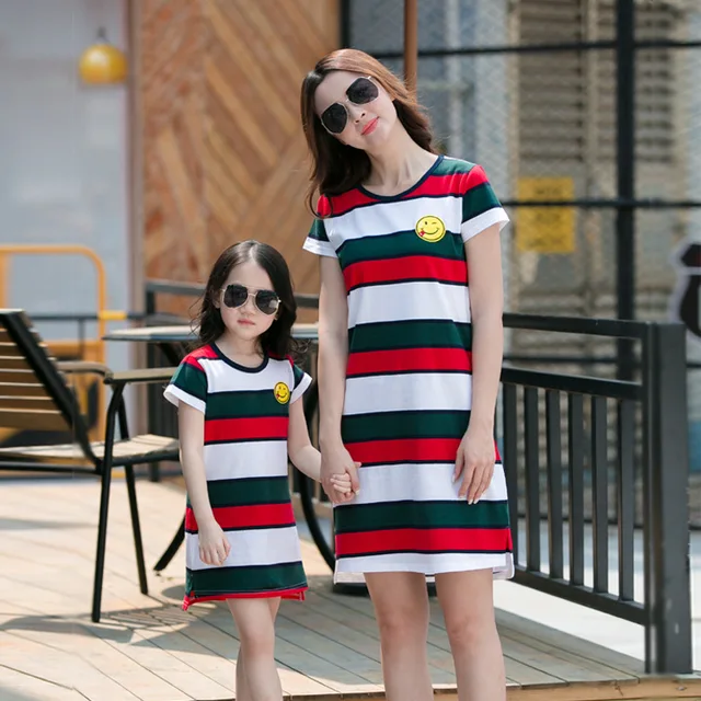 Aliexpress Com Buy 2019 Summer Style Mother Daughter Dresses