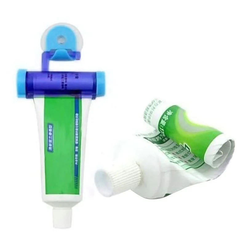 Creative 1 PC Rolling Squeezer Toothpaste Dispenser Tube Sucker Hanging Holder Easy Bathroom Accessories toothpaste R07 (6)