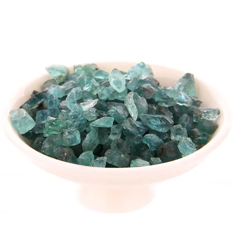 WINOMO 5-10mm 100g Tourmaline Small Tumbled Chips Crushed Stone Healing Reiki Crystal Jewelry Making Home Decoration