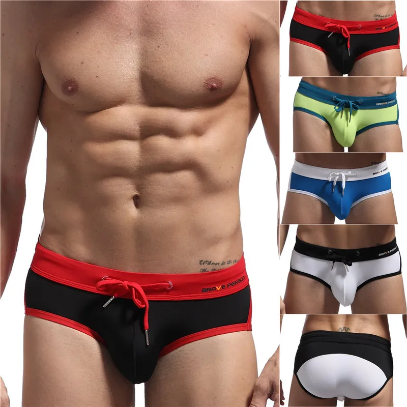 Sexy Mens Men Briefs U Shaped Pouch Bathing Suit ZBP0001in Briefs from