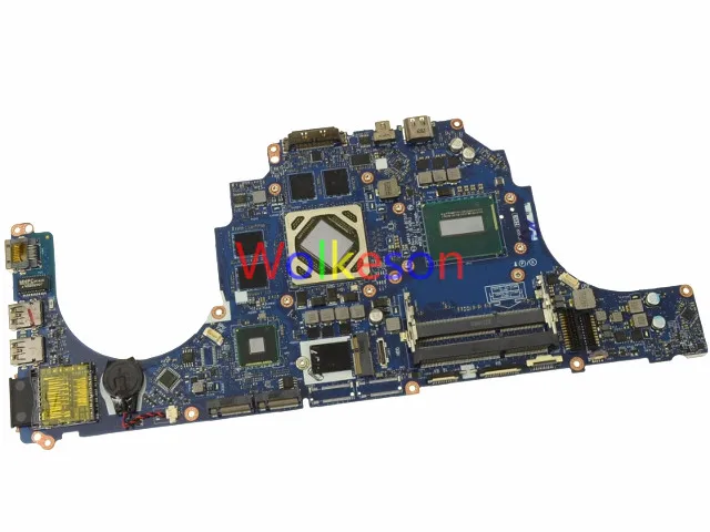 SHELI для DELL Alienware 15 R1 17 R2 Материнская плата ноутбука W/I7-4710HQ CN-0JM7P2 процессора 0JM7P2 JM7P2