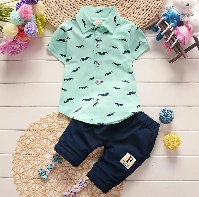 Baby Boy Summer Dress 2019 New Children's Clothing Boy Baby Clothes