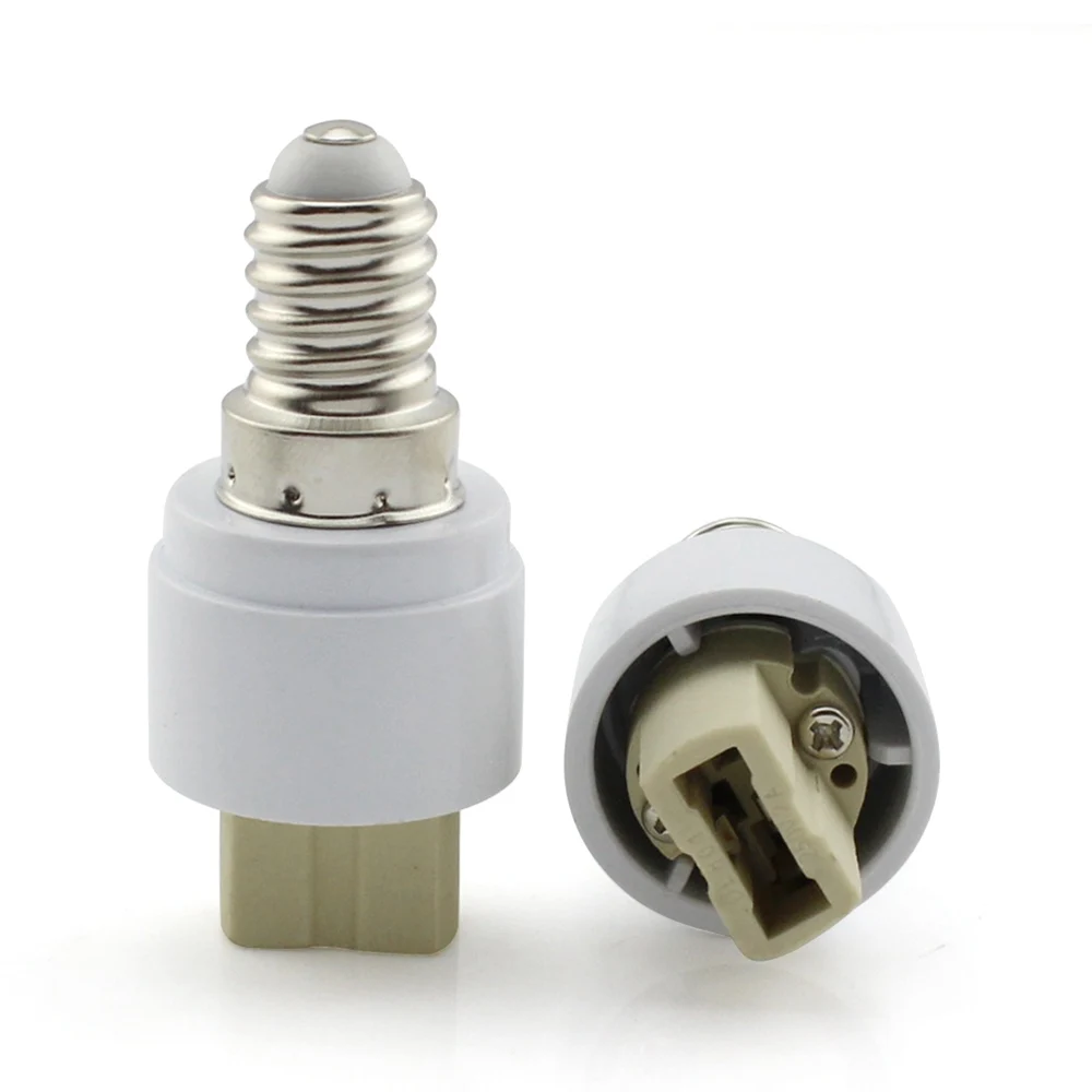 

Lamp Base E14 to G9 Ceramic Socket Holder Converter for Lamp Lights Bulb