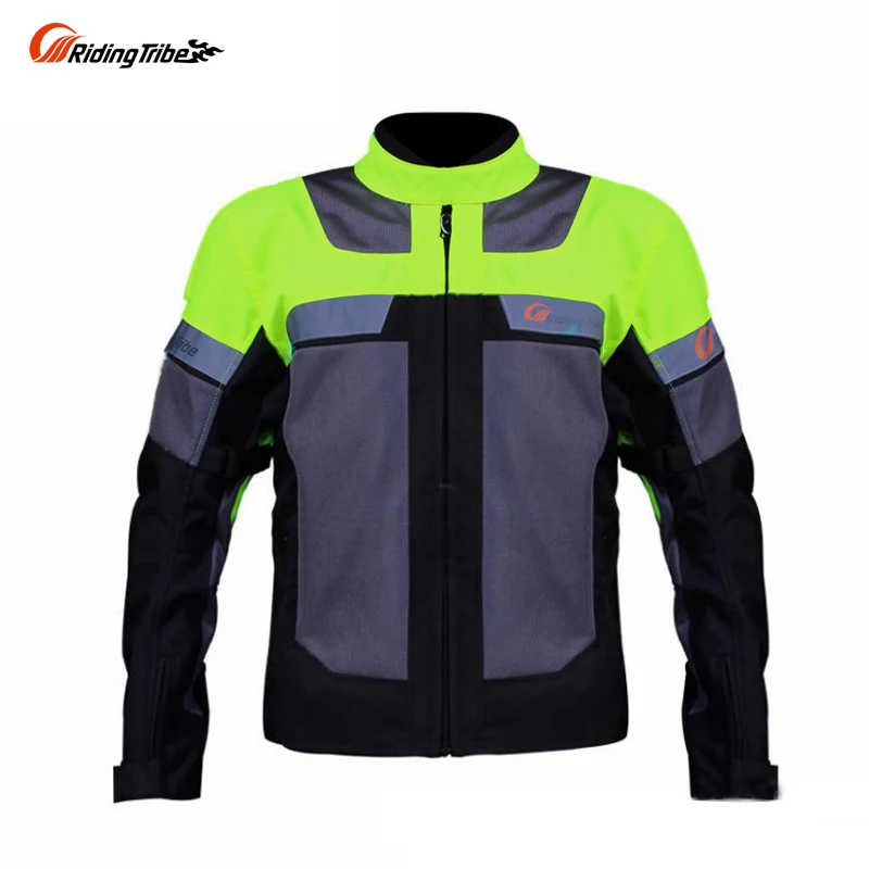 

Riding Tribe Breathable Reflect Racing Summer Jackets and Pants,Motorcycle Waterproof Jackets Suits Trousers, JK42