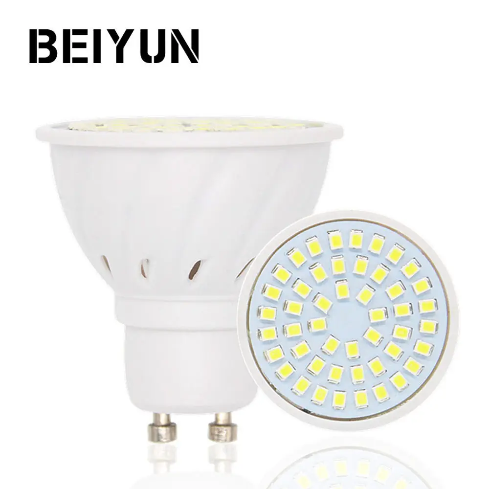 

20pcs/lot Lampada De LED Lamp GU10 Bombillas Led Bulbs GU 10 220V 2835 Ampoule LED Spotlight Candle Luz Lamparas Lampadas Lights