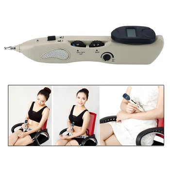 

Electronic Acupuncture Meridian Pen Pulse Point Detector Acupressure Massage Pain Relief Therapy Facial Body Health Care Tool
