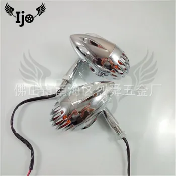 

Retrofitting motorcycle accessories retrofitted grid steering light mesh steering light command lamp turn lamp