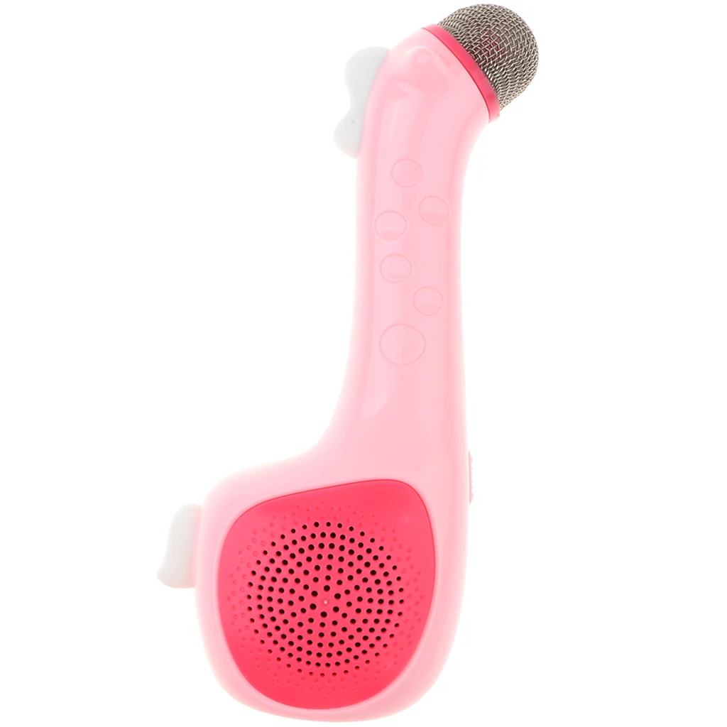 Cute Handheld Wireless Bluetooth Karaoke Microphone For Kids Toddler Birthday Party Singing