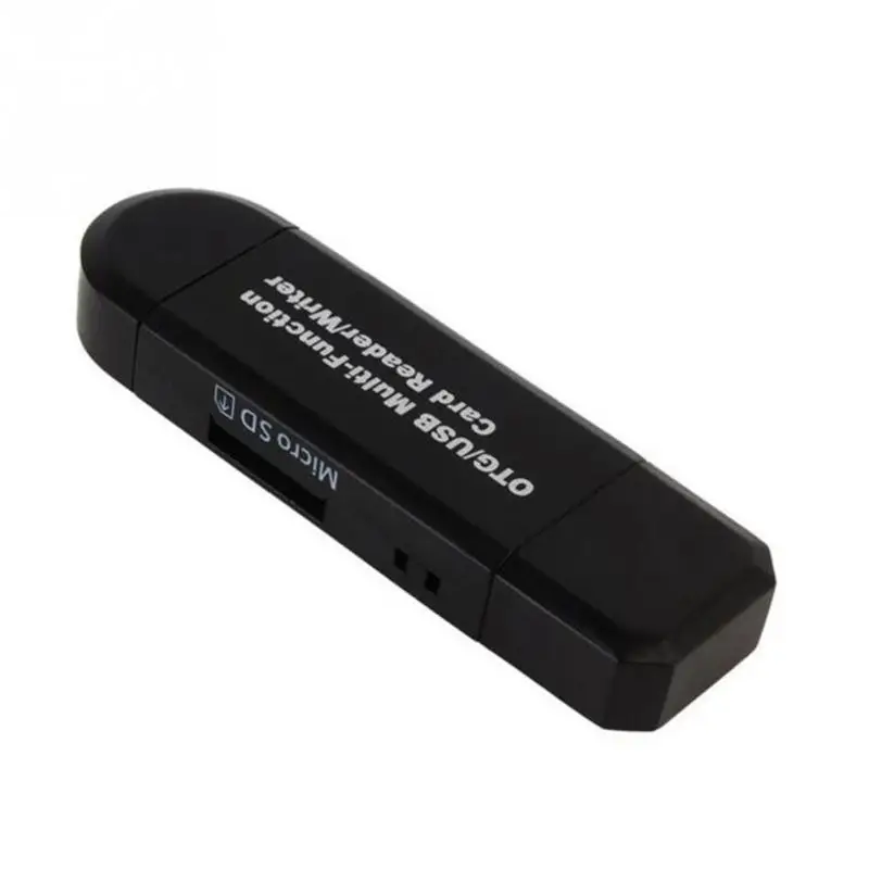 Micro USB и USB 3 в 1 OTG Кардридер высокоскоростной USB2.0 Универсальный OTG TF/SD для Android Компьютерный удлинитель-переходник