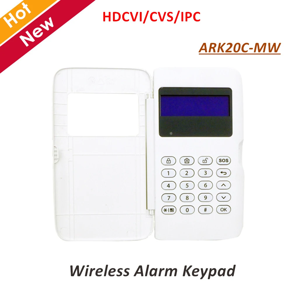 

DH Wireless Alarm Keypad ARK20C-MW Intercom Accessory